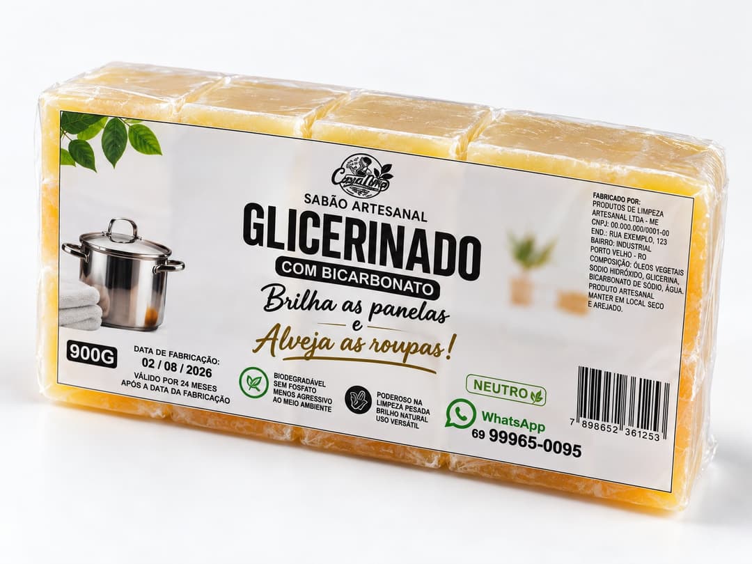 Sabão Artesanal Glicerinado